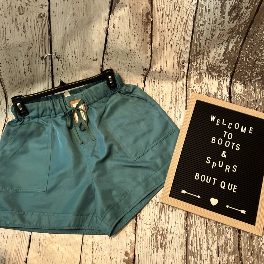 Stylish Blue Women's Shorts